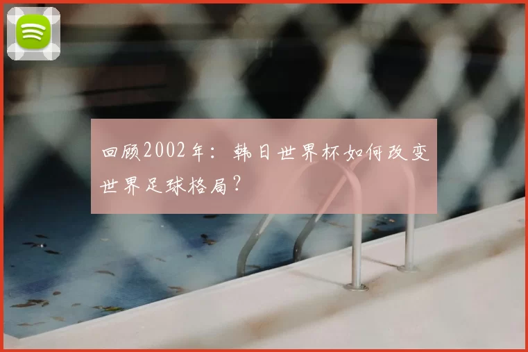 回顾2002年：韩日世界杯如何改变世界足球格局？