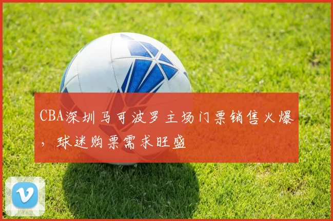 CBA深圳马可波罗主场门票销售火爆,球迷购票需求旺盛